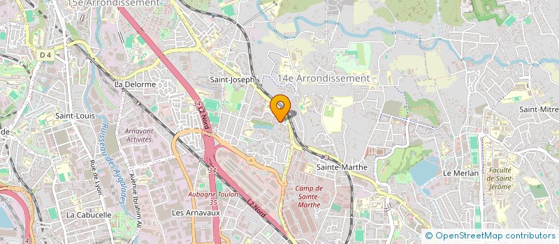 localisation de l'entreprise COPRO LA SIMIANE à MARSEILLE 14EME