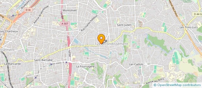 localisation de l'entreprise COPRO LE BEAUMONT à MARSEILLE