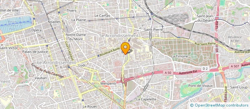 localisation de l'entreprise COPRO LE CADULEE à MARSEILLE
