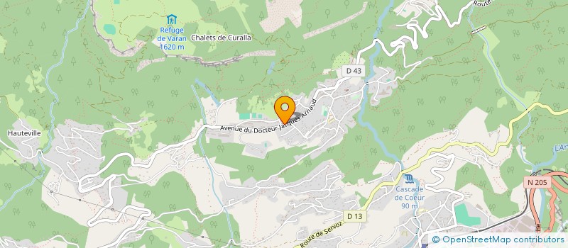 localisation de l'entreprise COPRO LE CHABLAIS  PASSY