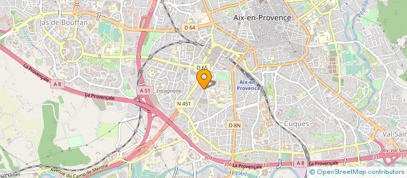 localisation de l'entreprise COPRO LE CHAMPSAUR à AIX-EN-PROVENCE