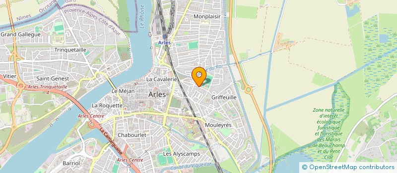 localisation de l'entreprise COPRO LE CLOS DU MINOTIER  ARLES