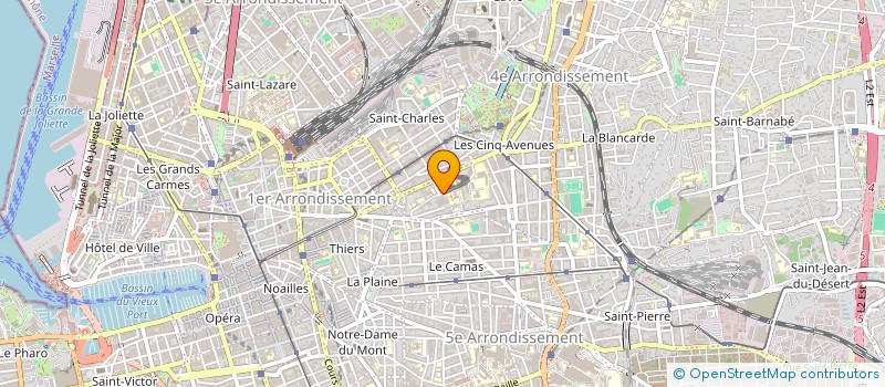 localisation de l'entreprise COPRO LE CLOS DU POETE  MARSEILLE