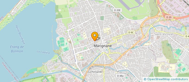 localisation de l'entreprise COPRO LE CONCORDE  MARIGNANE
