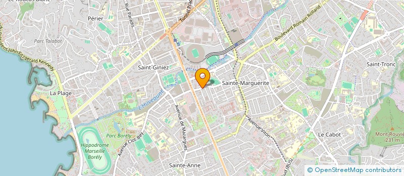 localisation de l'entreprise COPRO LE FLAMANT à MARSEILLE