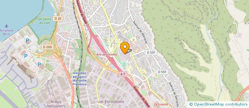localisation de l'entreprise COPRO LE FOUQUET à VITROLLES