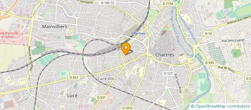 localisation de l'entreprise COPRO LE JARDIN DES EPARS à CHARTRES