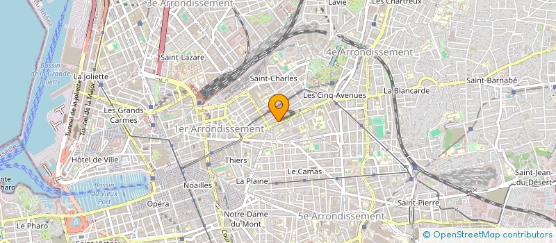 localisation de l'entreprise COPRO LE MADELEINE à MARSEILLE