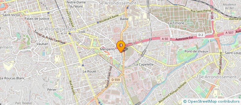 localisation de l'entreprise COPRO LE MARCO POLO à MARSEILLE
