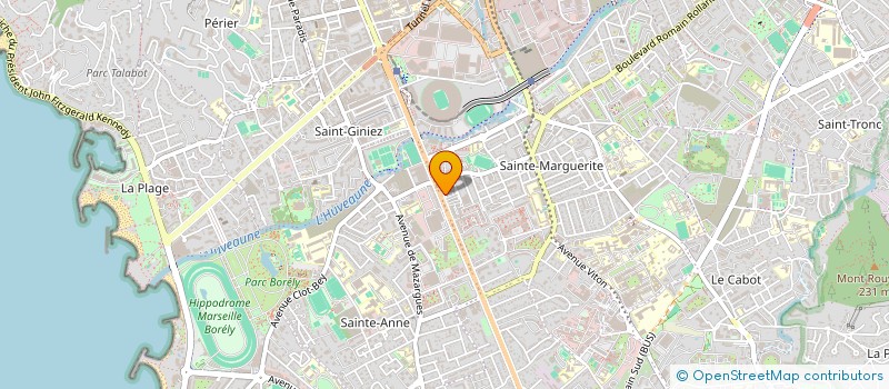 localisation de l'entreprise COPRO LE METEORE 159 BD à MARSEILLE