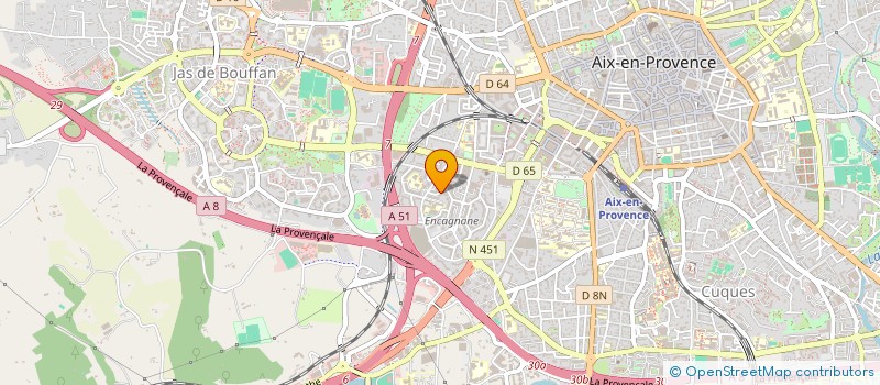 localisation de l'entreprise COPRO LE MONTAIGUET à AIX-EN-PROVENCE