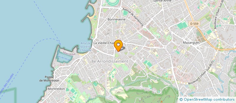 localisation de l'entreprise COPRO LE NEPTUNE à MARSEILLE
