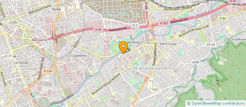 localisation de l'entreprise COPRO LE NICOLAS 2 à MARSEILLE