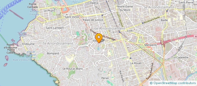 localisation de l'entreprise COPRO LE PARC BRETEUIL  MARSEILLE