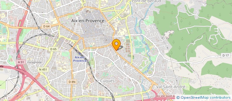 localisation de l'entreprise COPRO LE PARC SAINT JEAN à AIX-EN-PROVENCE