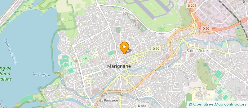 localisation de l'entreprise COPRO LE REGENCE 1 à MARIGNANE