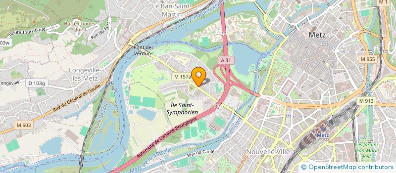 localisation de l'entreprise COPRO LE SAUVAGE  LONGEVILLE-LES-METZ