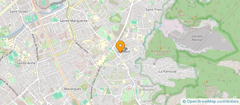 localisation de l'entreprise COPRO LE SEMIRAMIS à MARSEILLE 9EME