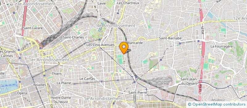 localisation de l'entreprise COPRO LE VALLIER à MARSEILLE