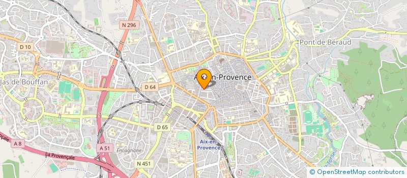 localisation de l'entreprise COPRO LE VILLEVERTE à AIX-EN-PROVENCE
