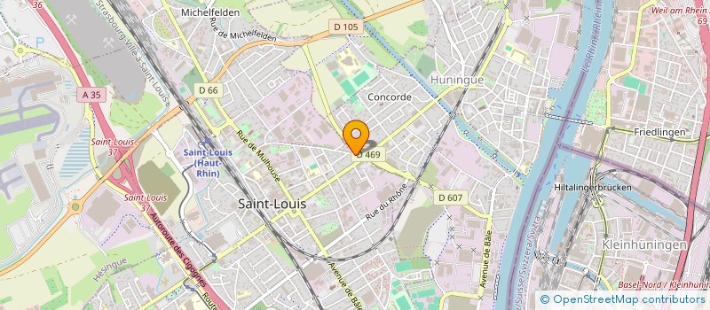 localisation de l'entreprise COPRO LES ACACIAS A - MS30102  SAINT-LOUIS