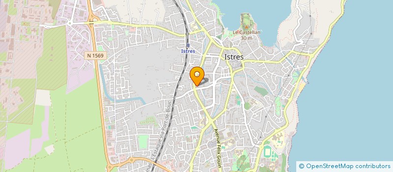 localisation de l'entreprise COPRO LES BAUMES  ISTRES