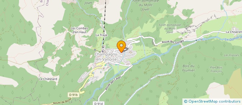 localisation de l'entreprise COPRO LES BOUTONS D'OR  MONTAGNY