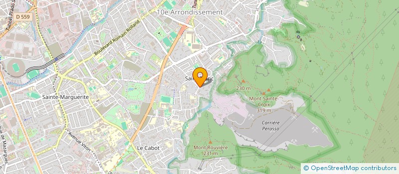 localisation de l'entreprise COPRO LES CISTES à MARSEILLE