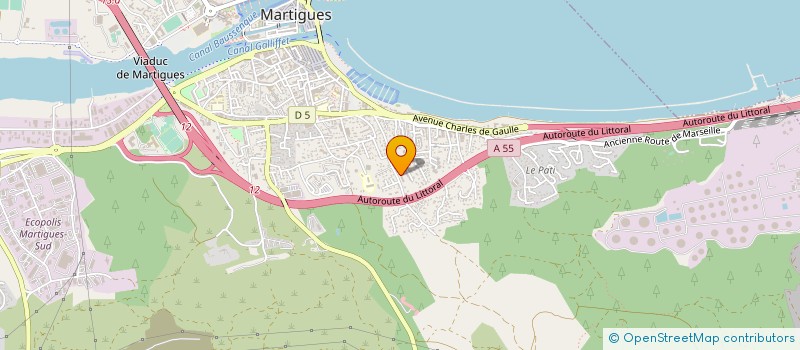 localisation de l'entreprise COPRO LES ESPERELLES  MARTIGUES