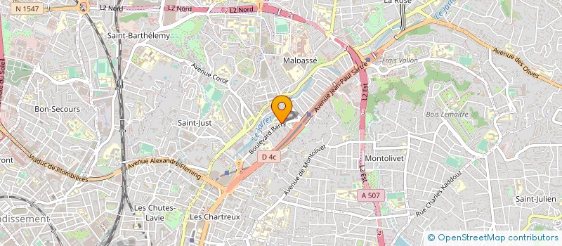 localisation de l'entreprise COPRO LES FLURALIES à MARSEILLE