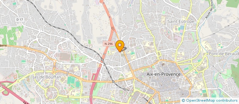 localisation de l'entreprise COPRO LES HAUTS DE PROVENCE à AIX-EN-PROVENCE