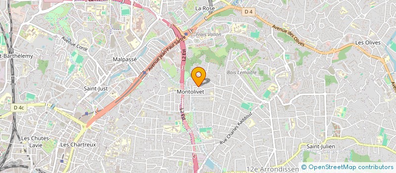 localisation de l'entreprise COPRO LES IRIS à MARSEILLE