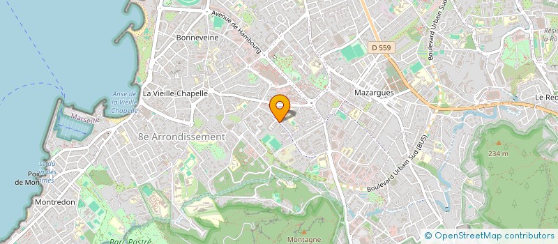 localisation de l'entreprise COPRO LES JARDINS DE L'ESCURIAL à MARSEILLE
