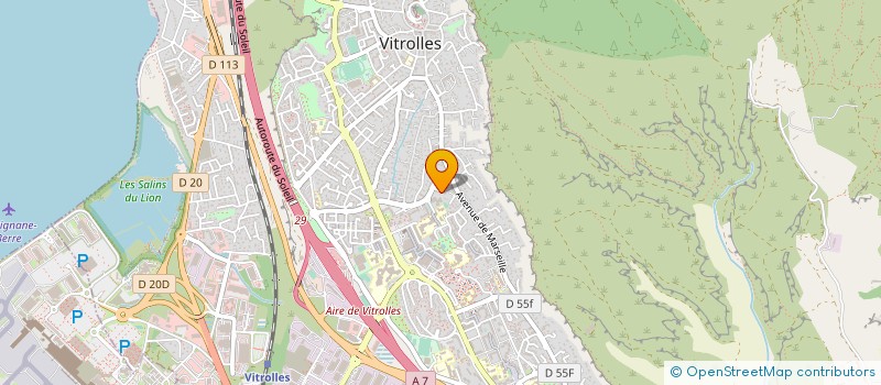 localisation de l'entreprise COPRO LES ORMEAUX à VITROLLES