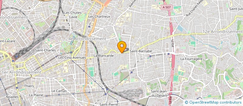 localisation de l'entreprise COPRO LES PERVENCHES à MARSEILLE