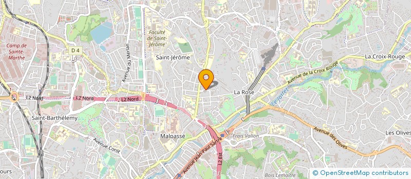 localisation de l'entreprise COPRO LOU MISTRALET BT B à MARSEILLE 13
