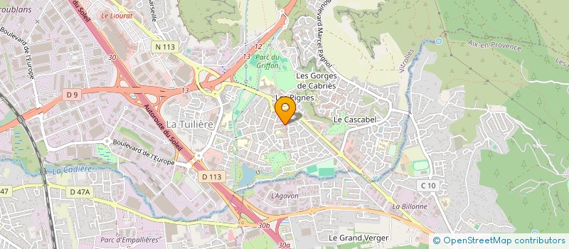 localisation de l'entreprise COPRO MAIL DE FRESCOULE à VITROLLES