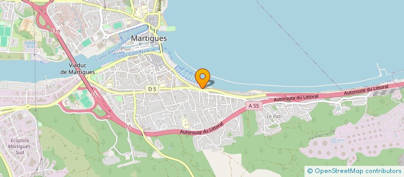 localisation de l'entreprise COPRO MANOIR SAINTE ANNE  MARTIGUES