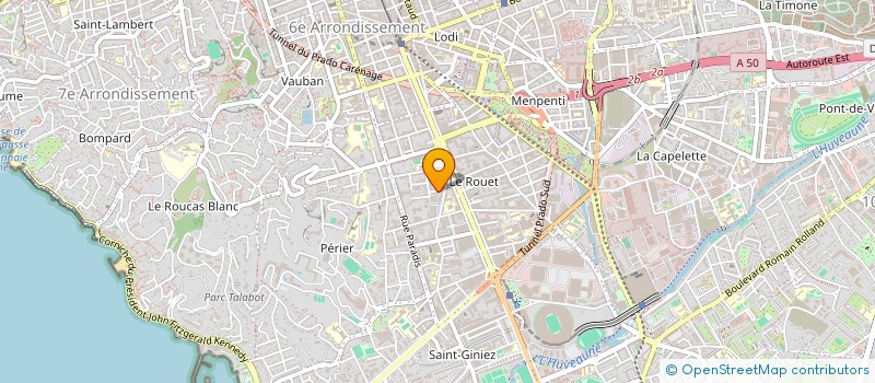 localisation de l'entreprise COPRO MARIE PAULE à MARSEILLE