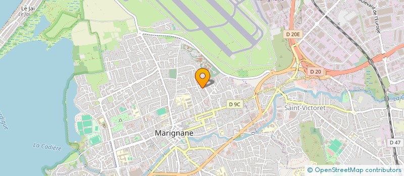 localisation de l'entreprise COPRO PARC PERRUSSONS à MARIGNANE