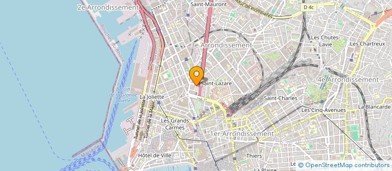 localisation de l'entreprise COPRO PEREZ STRASBOURG à MARSEILLE