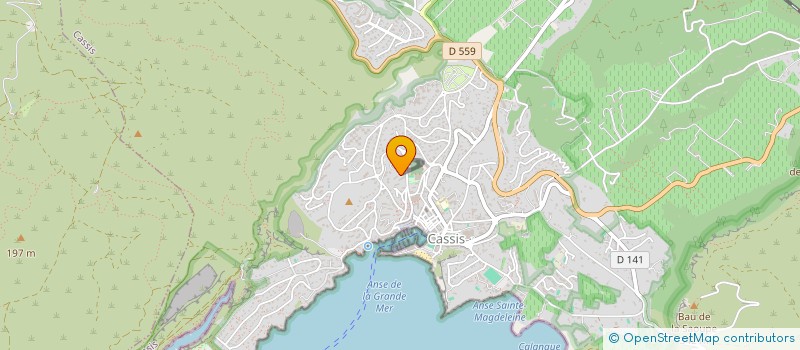 localisation de l'entreprise COPRO PICOUVEAU  CASSIS