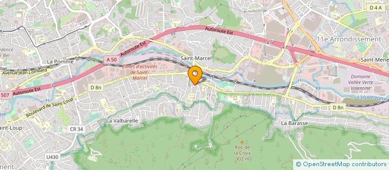 localisation de l'entreprise COPRO PLEIN SUD à MARSEILLE