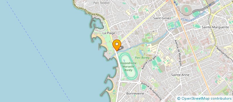 localisation de l'entreprise COPRO POITOU à MARSEILLE 8EME