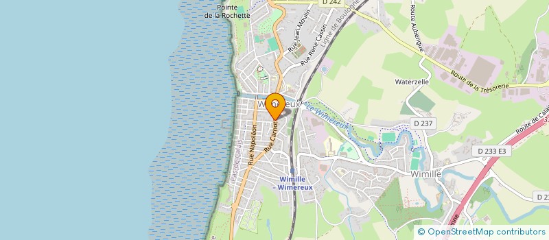 localisation de l'entreprise COPRO RES 30 RUE CARNOT  WIMEREUX