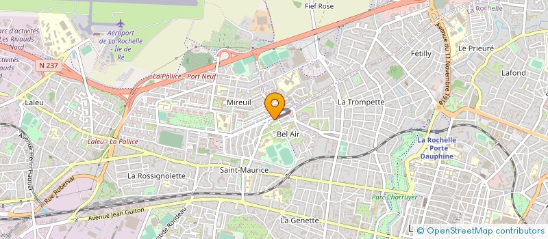 localisation de l'entreprise COPRO RES ALBATROS  LA ROCHELLE