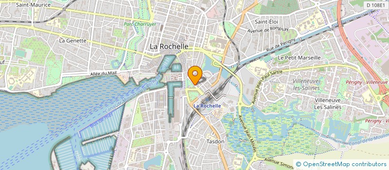 localisation de l'entreprise COPRO RES ALSACE  LA ROCHELLE