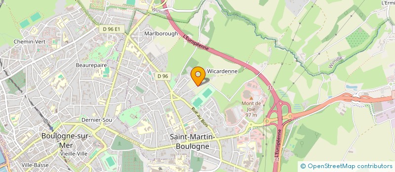 localisation de l'entreprise COPRO RES CLOS DES CERISES  ST MARTIN BOULOGNE