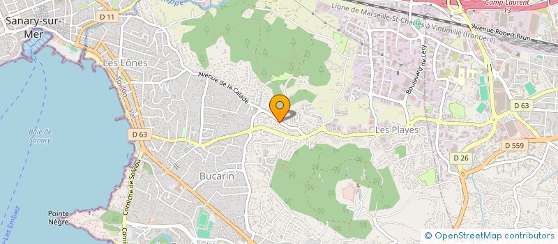 localisation de l'entreprise COPRO RES EXTENSION EL BIAR à SIX-FOURS-LES-PLAGES