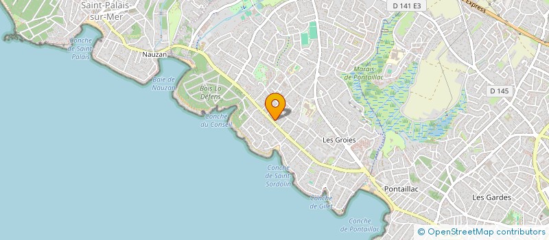 localisation de l'entreprise COPRO RES LA FREGATE  VAUX-SUR-MER